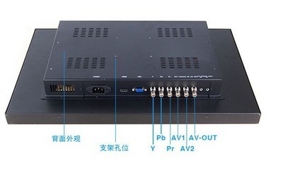 【15寸专业级监视器监视器墙抗干扰 全国批发全国销售】价格,厂家,图片,监视器,深圳长江重科机电工业-